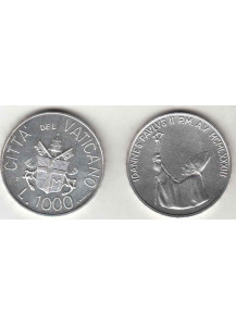 1983 Lire 1000 Argento Giovanni Paolo II